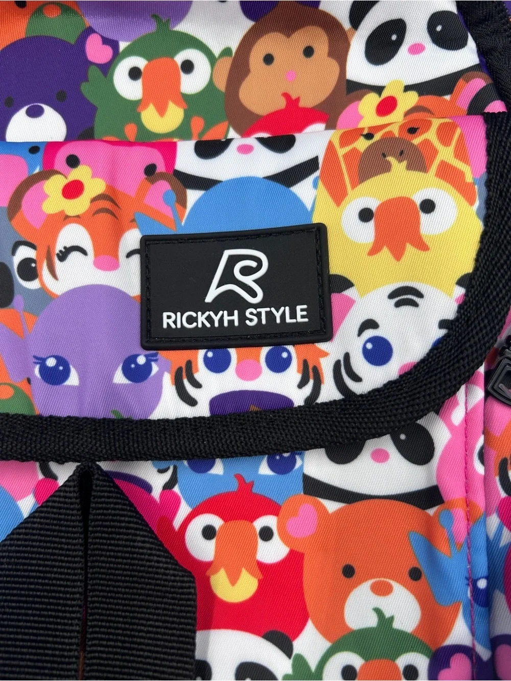 Rickyh Style Kids Colorful Animal Faces Backpack. NWT